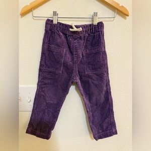 H&M Purple Corduroy Kids Pants